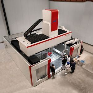 GTE3030C CNC Milling Machine with 3000mm X/Y-Axis Travel for Large Workpiece Processing and Precision Milling