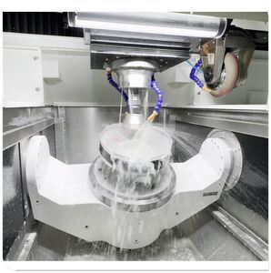 High-Speed HCG50 5+1-Axis CNC Optical Milling Center with 20 m/min Feed Speed