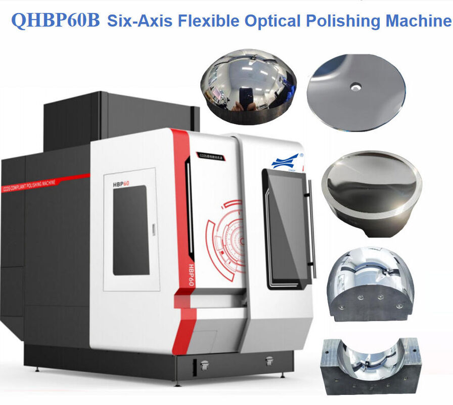 New-Technology Six-Axis Flexible Airbag Polishing Machine for Optical Conformal Surface Finishing