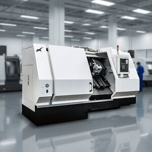 Precision CNC Lathe Machine for High-Quality Metal Fabrication and Accurate Turning Operations