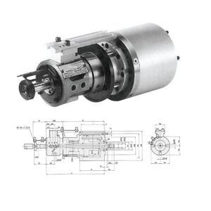 Double Piston Measuring Type Rotary Cylinder for CNC Machine Precision Measuring Applications