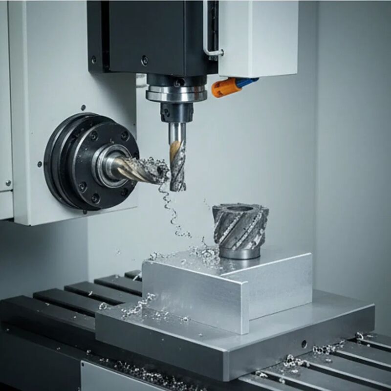 Fine-Finish Brazed CNC Chamfer and Cylindrical Milling Cutters for Precision Edge Finishing and Metal Machining