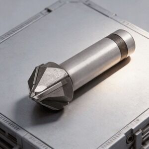 Precision 90-Degree Chamfer Drill Bit for Metal, Wood, Countersinking and Smooth Edge Finishing