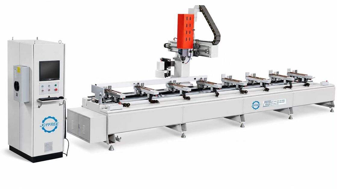 Aluminum Profile 3-Axis CNC Machining Center for Precision Drilling, Milling, Tapping and Slotting