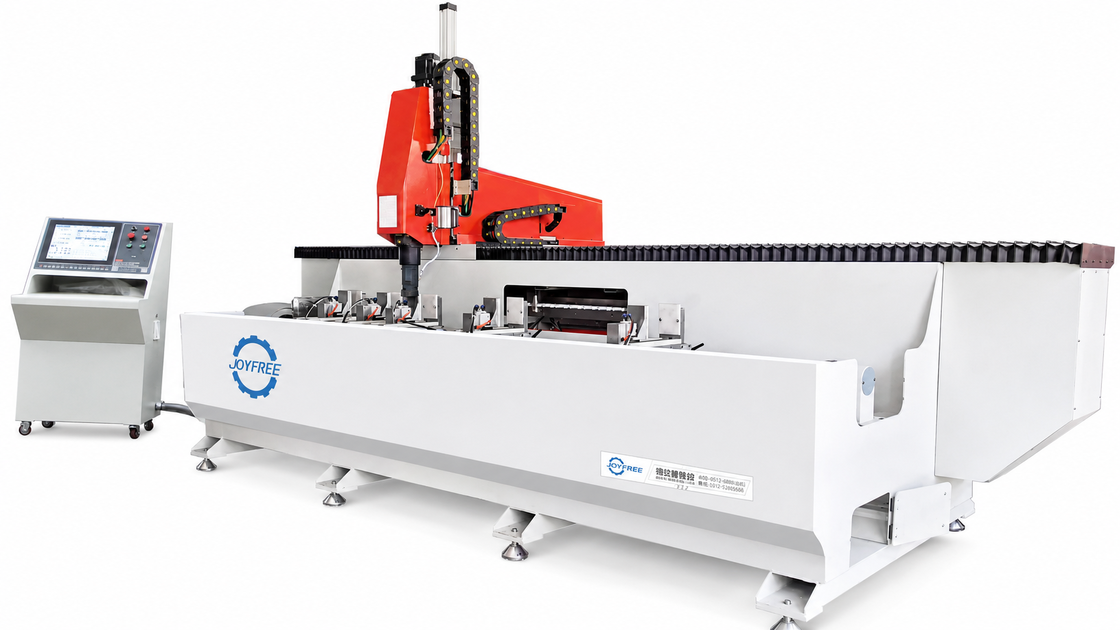 Aluminum Profile 4-Axis CNC Machining Center for Precision Drilling, Milling, Tapping and Multi-Side Processing
