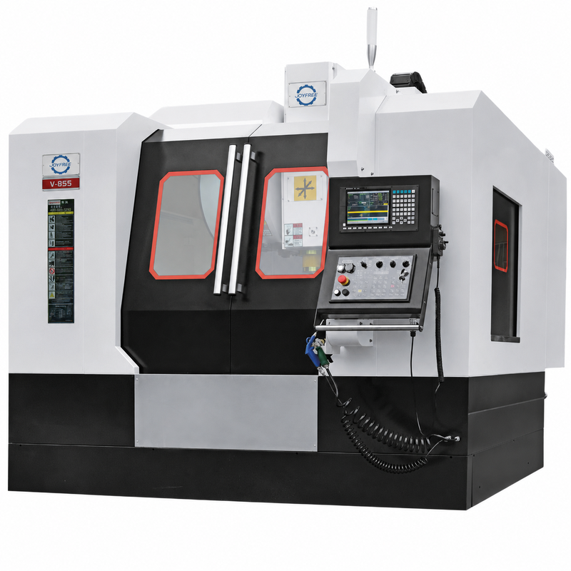 High-Speed Heavy-Cutting Gear Head Vertical Machining Center for Steel Parts, Castings and High-Torque Milling