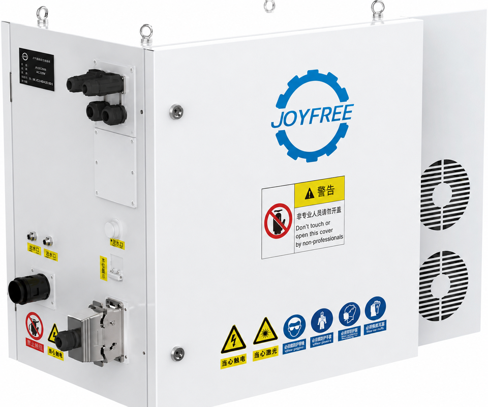 Air-Conditioning-Cooled Laser Cleaning Machine for Grease Removal, Paint Stripping and Automated Surface Treatment
