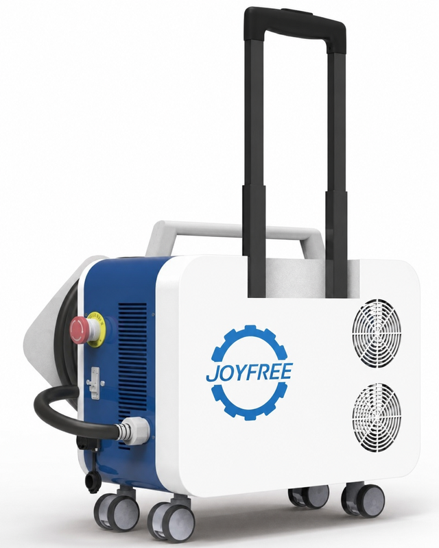 Air-Conditioning-Cooled Laser Cleaning Machine for Grease Removal, Paint Stripping and Automated Surface Treatment