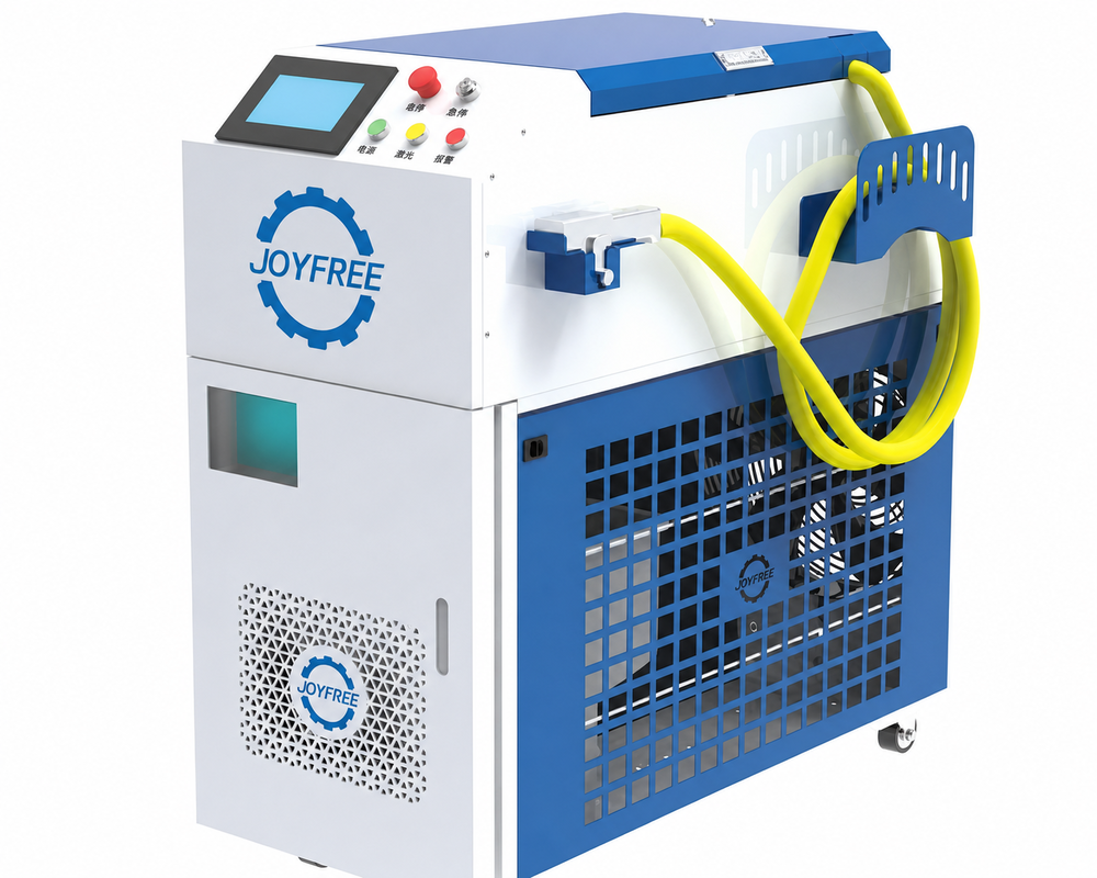 High-Power Continuous Fiber Laser Cleaning Machine for Rust Removal, Paint Stripping and Heavy-Duty Industrial Cleaning