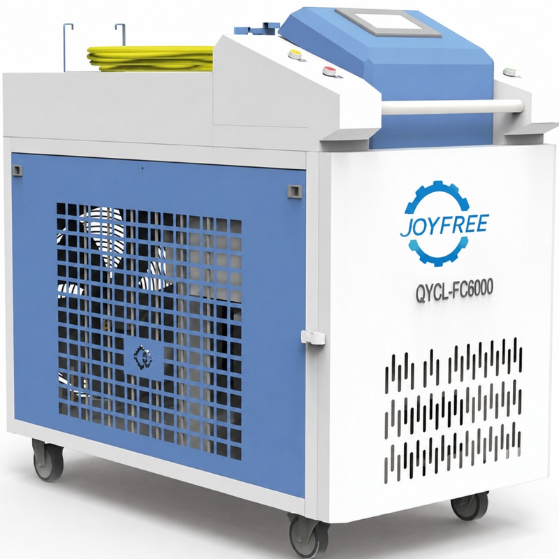 Continuous Fiber Laser Cleaning Machine for Heavy-Duty Rust Removal, Paint Stripping and Industrial Surface Cleaning