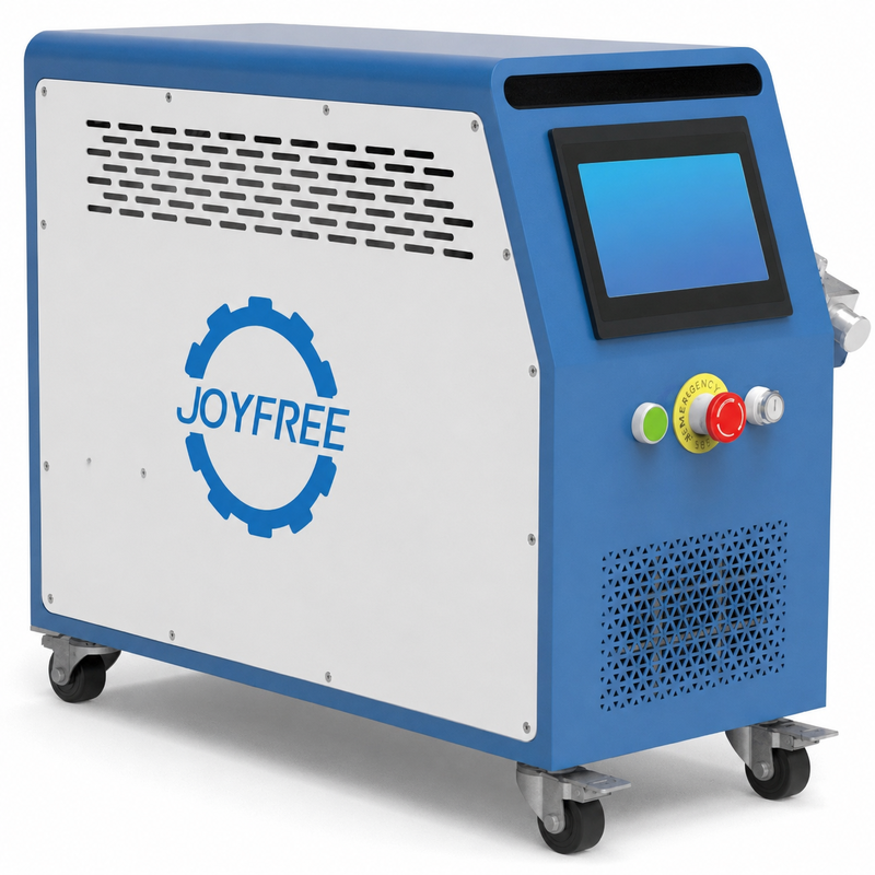 Continuous Fiber Laser Cleaning Machine for Heavy-Duty Rust Removal, Paint Stripping and Industrial Surface Cleaning
