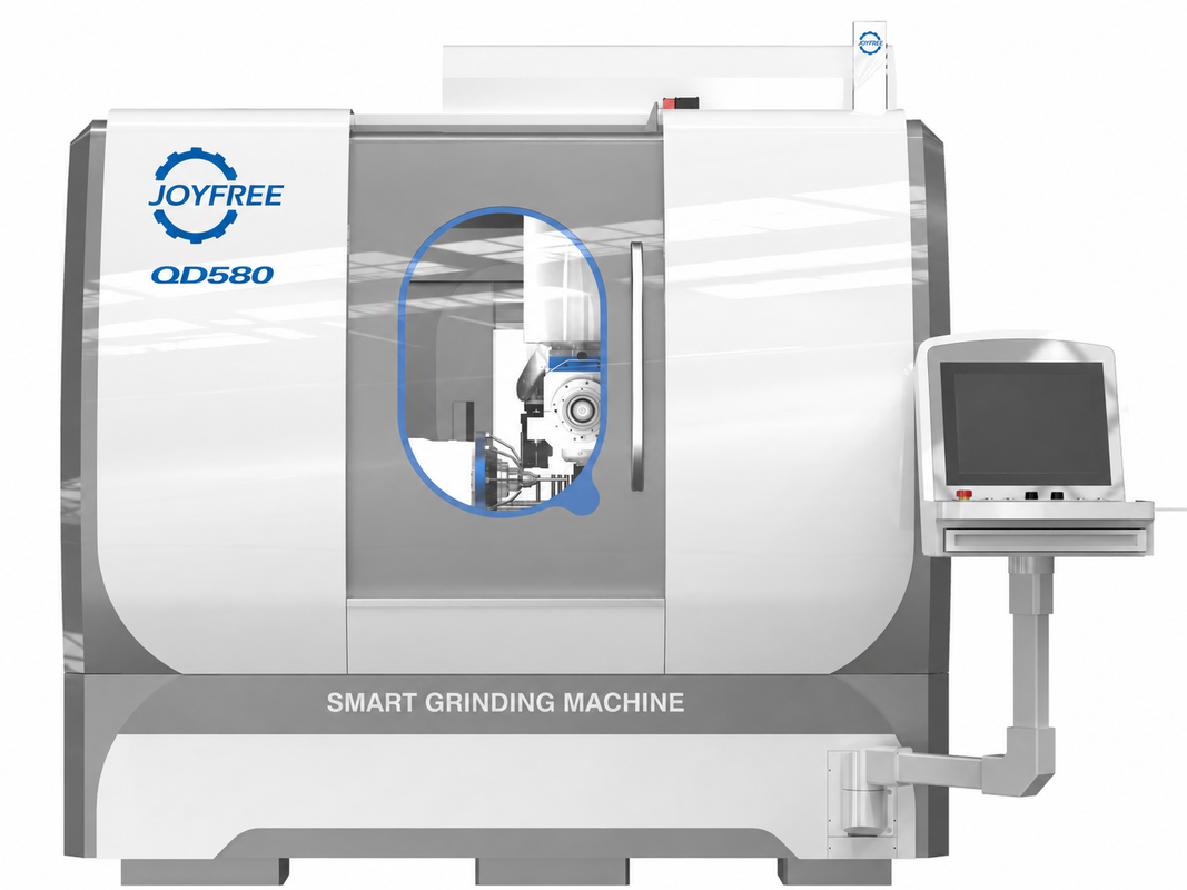 QD680 Six-Axis CNC Tool Grinder with Natural Marble Structure for 3–32 mm Precision Tools