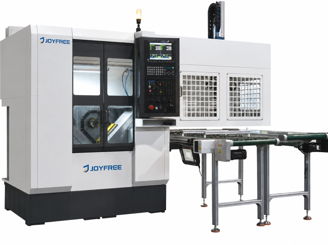 HNC-20S Dual-Spindle Multi-Axis CNC Lathe with Dual-Channel System and Truss Loading Manipulator
