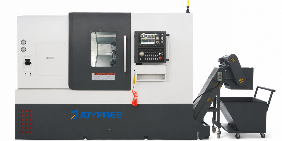 HNC-50 Series CNC Lathe with 30° Inclined Bed and Optional C/Y-Axis Turning-Milling Configuration