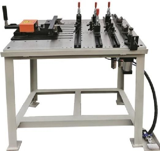 Front Triangle Assembling/Front & Rear Triangle Assembling/Vertical Seat Tube Reaming/Reaming, Facing, Chamfering/Front Triangle Alignment/Frame Alignment/B.B. Shell Tapping/Seat Tube Slot Punching