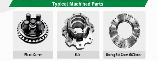 CF Series Vertical Turning-Drilling Full-Function CNC Machine with Disc-Type Tool Magazine
